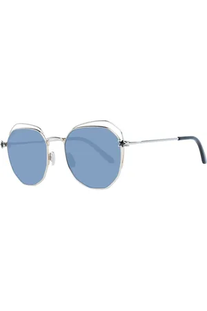 Jimmy Choo Akcesoria, Kobieta, Szary, ONE SIZE, Złote Okulary Przeciwsłoneczne Dla Kobiet Okrągła Soczewka