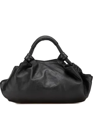 Loewe Pre-owned, Kobieta, Czarny, ONE SIZE, Skóra, Pre-owned Skórzane torebki