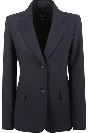 Max Mara Kurtki, Kobieta, Niebieski, S, Niebieskie kurtki UVA na weekendowe wypady