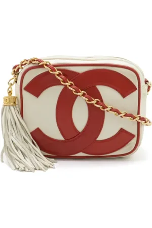 CHANEL Pre-owned, Kobieta, Czerwony, ONE SIZE, Skóra, Pre-owned Leather crossbody-bags