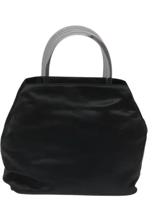 Prada Pre-owned, Kobieta, Czarny, ONE SIZE, Satyna, Pre-owned Satin handbags
