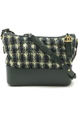 CHANEL Pre-owned, Kobieta, Zielony, ONE SIZE, Skóra, Pre-owned skórzane torby na ramię