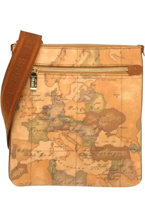 ALVIERO MARTINI 1A CLASSE Torebki, unisex, Żółty, ONE SIZE, Klasyczna torba na ramię z nadrukiem Geo
