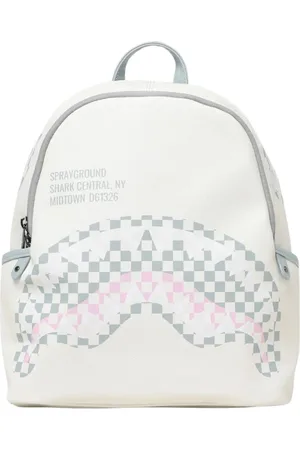 Sprayground Torebki, Mężczyzna, Biały, ONE SIZE, Graficzny Plecak Projektanta, Stylowy i Wytrzymały