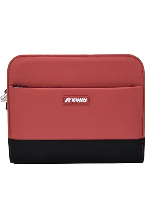 K-Way Akcesoria, Kobieta, Różowy, ONE SIZE, Nylon, Stylowe Portfele i Etui na Karty dla Kobiet