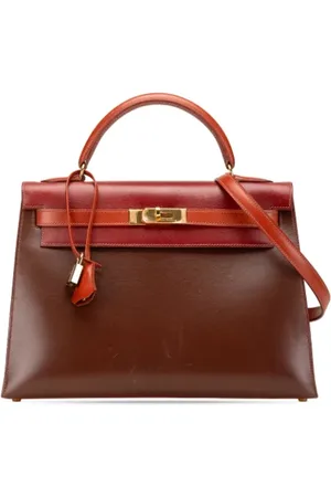 Hermès Pre-owned, Kobieta, brązowy, ONE SIZE, Skóra, Pre-owned Skórzane torebki