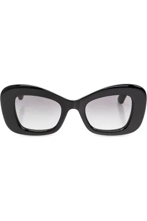 Alexander McQueen Akcesoria, Kobieta, Czarny, ONE SIZE, Okulary przeciwsłoneczne