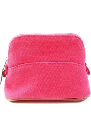 Hermès Pre-owned, Kobieta, Czerwony, ONE SIZE, Bawełna, Pre-owned Cotton pouches