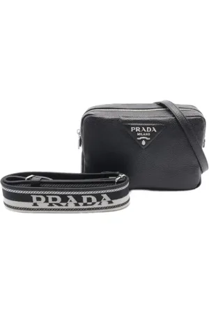 Prada Pre-owned, Kobieta, Czarny, ONE SIZE, Skóra, Pre-owned Leather crossbody-bags