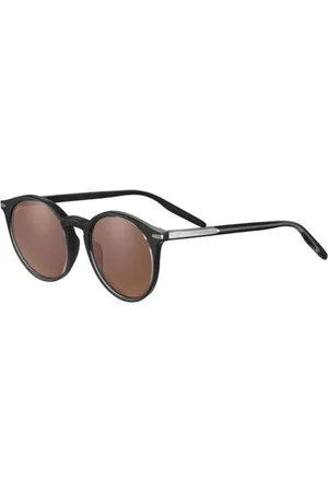 Serengeti Akcesoria, unisex, Czarny, ONE SIZE, Stylowe Okulary Przeciwsłoneczne Leonora dla Kobiet