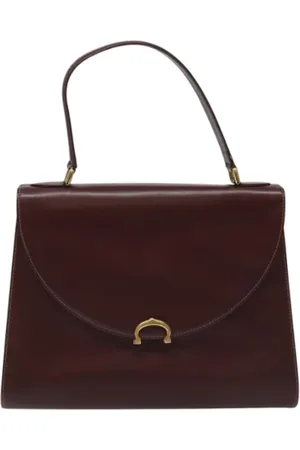 Cartier Pre-owned, Kobieta, Czerwony, ONE SIZE, Skóra, Pre-owned Skórzane torebki