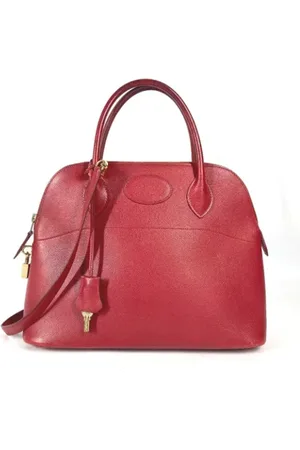 Hermès Pre-owned, Kobieta, Czerwony, ONE SIZE, Skóra, Pre-owned Skórzane torebki