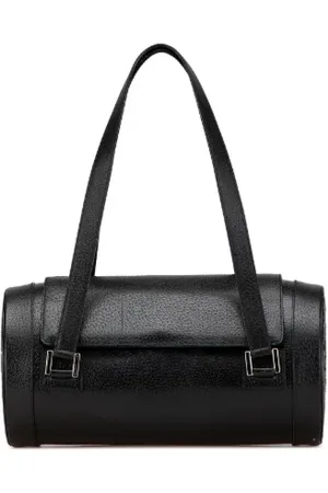 Bvlgari Pre-owned, Kobieta, Czarny, ONE SIZE, Skóra, Pre-owned Skórzane torebki