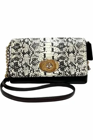 Coach Pre-owned, Kobieta, Czarny, ONE SIZE, Skóra, Pre-owned Leather crossbody-bags