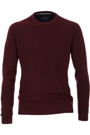 Casa Moda Swetry, Mężczyzna, Czerwony, L, Stylowe Bluzy i Swetry