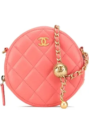 CHANEL Pre-owned, Kobieta, Różowy, ONE SIZE, Skóra, Pre-owned Leather crossbody-bags