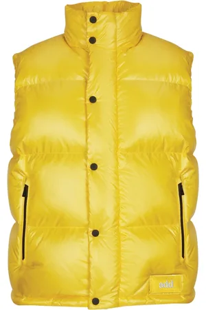 add Kurtki, Mężczyzna, Żółty, M, Nylon, Kamizelka Z Błyszczącego Nylonu