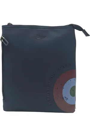 Aeronautica Militare Torebki, Mężczyzna, Niebieski, ONE SIZE, Runway Torba na ramię Am-551