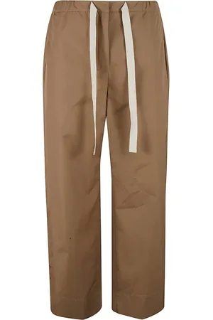 Max Mara Spodnie, Kobieta, brązowy, 2XS, Brązowe Spodnie Argento