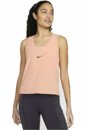 Nike Koszulki, Kobieta, Różowy, 2XL, Konwertowalny top do biegania dla kobiet