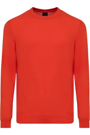 add Swetry, Mężczyzna, Czerwony, 2XL, Sweter Z Bawołanym Golfem