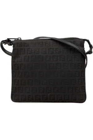Fendi Pre-owned, Kobieta, Czarny, ONE SIZE, Skóra, Pre-owned Canvas fendi-bags