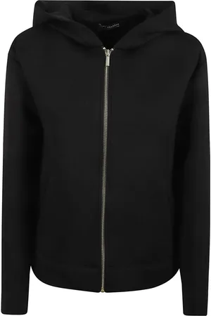 Max Mara Bluzy, Kobieta, Czarny, L, Czarne Kurtki dla Kobiet Andorra