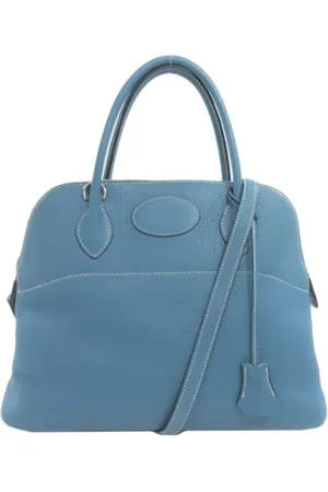 Hermès Pre-owned, Kobieta, Niebieski, ONE SIZE, Pre-owned Fabric handbags