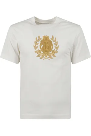 Burberry Koszulki, Mężczyzna, Biały, M, Stylowe T-shirty i Pola dla Mężczyzn