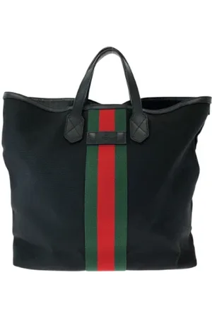 Gucci Pre-owned, Kobieta, Czarny, ONE SIZE, Pre-owned Canvas gucci-bags