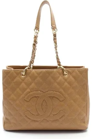 CHANEL Pre-owned, Kobieta, brązowy, ONE SIZE, Skóra, Pre-owned Leather totes
