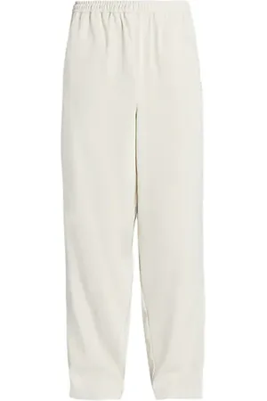 Acne Studios Spodnie, Mężczyzna, Beżowy, L, Bawełna, Spodnie dresowe