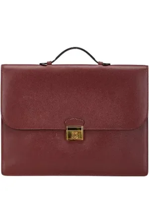Cartier Pre-owned, Kobieta, brązowy, ONE SIZE, Skóra, Pre-owned Leather briefcases