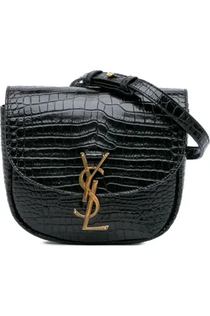 Saint Laurent Pre-owned, Kobieta, Czarny, ONE SIZE, Skóra, Pre-owned Leather crossbody-bags