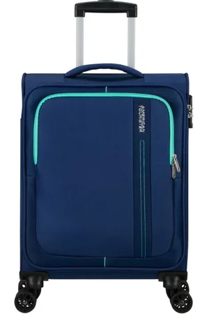 American Tourister Walizki, unisex, Niebieski, ONE SIZE, Sea Seeker Kabina Wózek Lekki