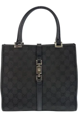 Gucci Pre-owned, Kobieta, Czarny, ONE SIZE, Skóra, Pre-owned Canvas handbags