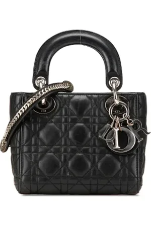 Dior Pre-owned, Kobieta, Czarny, ONE SIZE, Skóra, Pre-owned Leather dior-bags