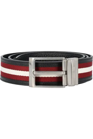 Bally Akcesoria, Mężczyzna, Wielobarwność, 95 CM, Skóra, Shiffie 35 Belt