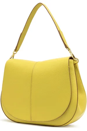 Gianni chiarini Torebki, Kobieta, Żółty, ONE SIZE, Len, Helena Round