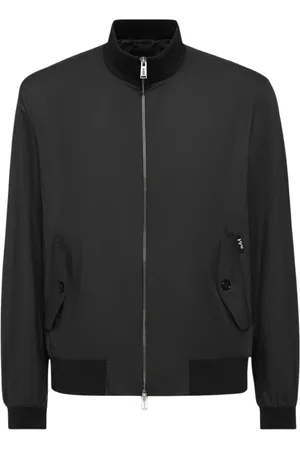 add Kurtki, Mężczyzna, Czarny, 3XL, Lekka Kurtka Bomber Z Dzianinowymi Szczegółami