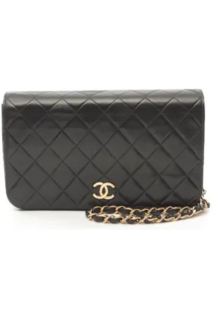 CHANEL Pre-owned, Kobieta, Czarny, ONE SIZE, Skóra, Pre-owned skórzane torby na ramię