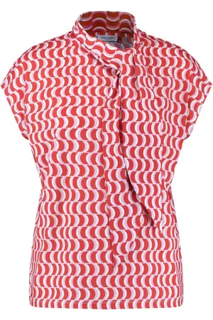 Gerry Weber Bluzki, Kobieta, Czerwony, L, T-shirt z krótkim rękawem