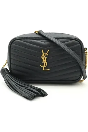 Saint Laurent Pre-owned, Kobieta, Czarny, ONE SIZE, Skóra, Pre-owned Leather crossbody-bags