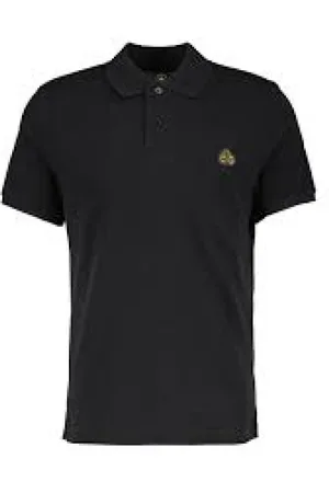 Moose Knuckles Koszulki, Mężczyzna, Czarny, S, Stylowa Koszulka Polo dla Mężczyzn