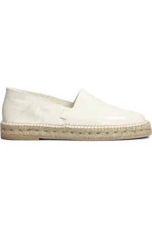Ami Buty, Mężczyzna, Beżowy, 44 EU, Beżowe Espadryle Skórzane