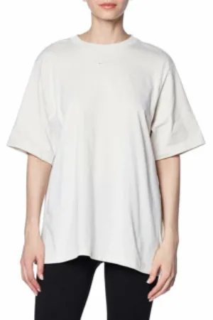 Nike Koszulki, Kobieta, Biały, S, Koszulka damska Essential