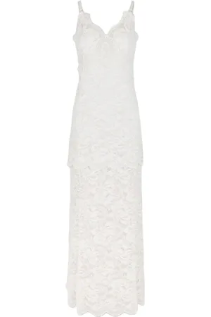 Paco rabanne Sukienki, Kobieta, Biały, S, Elegancka Sukienka Ivory