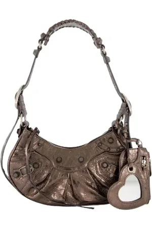 Balenciaga Torebki, Kobieta, brązowy, ONE SIZE, Len, Leather -bags