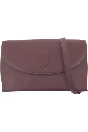 Cartier Pre-owned, Kobieta, Czerwony, ONE SIZE, Skóra, Pre-owned Leather crossbody-bags