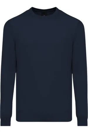 add Swetry, Mężczyzna, Niebieski, XL, Sweter Z Bawołanym Gorsetem